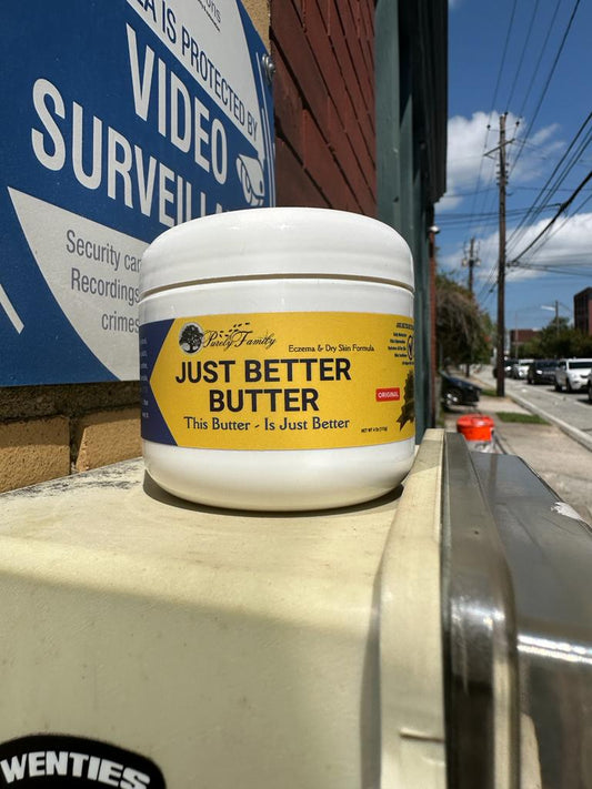 4 Oz Jar of Just Better Butter Eczema & Dry Skin Formula 